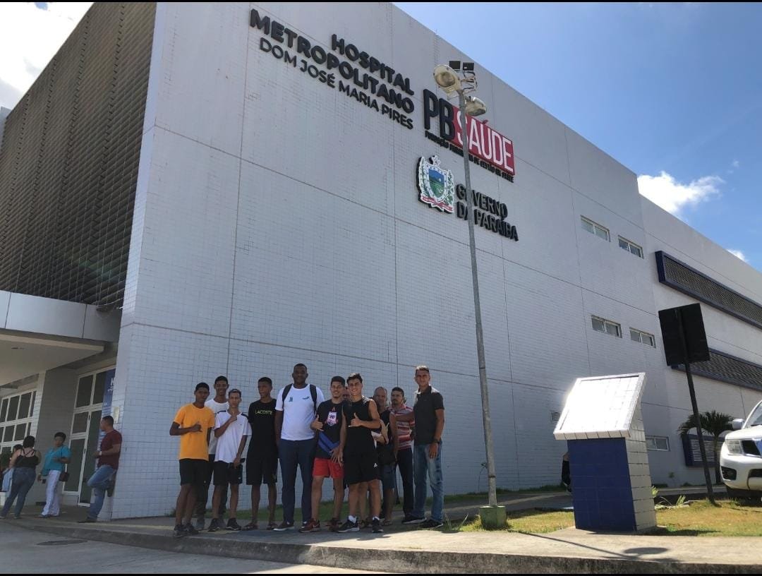 Atletas Que Vão Representar A Paraíba Na Taça Das Favelas, Em São Paulo, Fazem Avaliação Cardíaca No Hospital Metropolitano